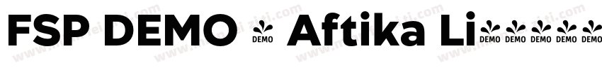 FSP DEMO - Aftika Li字体转换